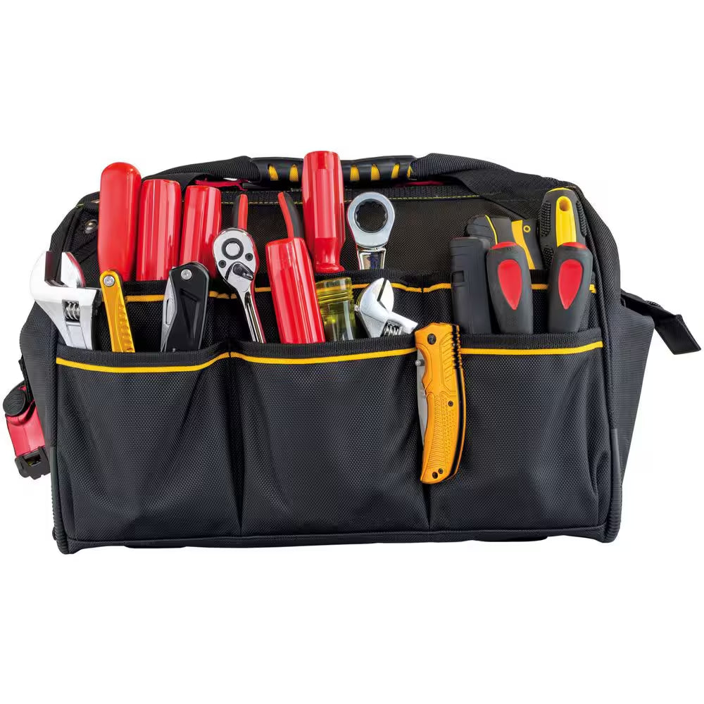 13 In. and 16 In. Wide Mouth Tool Bag Set (2-Piece)