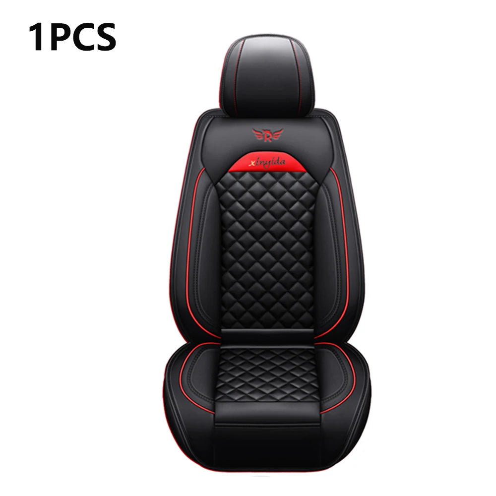 Leather Car Seat Cover for Mitsubishi Lancer L200 Carisma Eclipse Cross Pajero 4 Sport ASX Outlander 3 XL Space Star Accessories