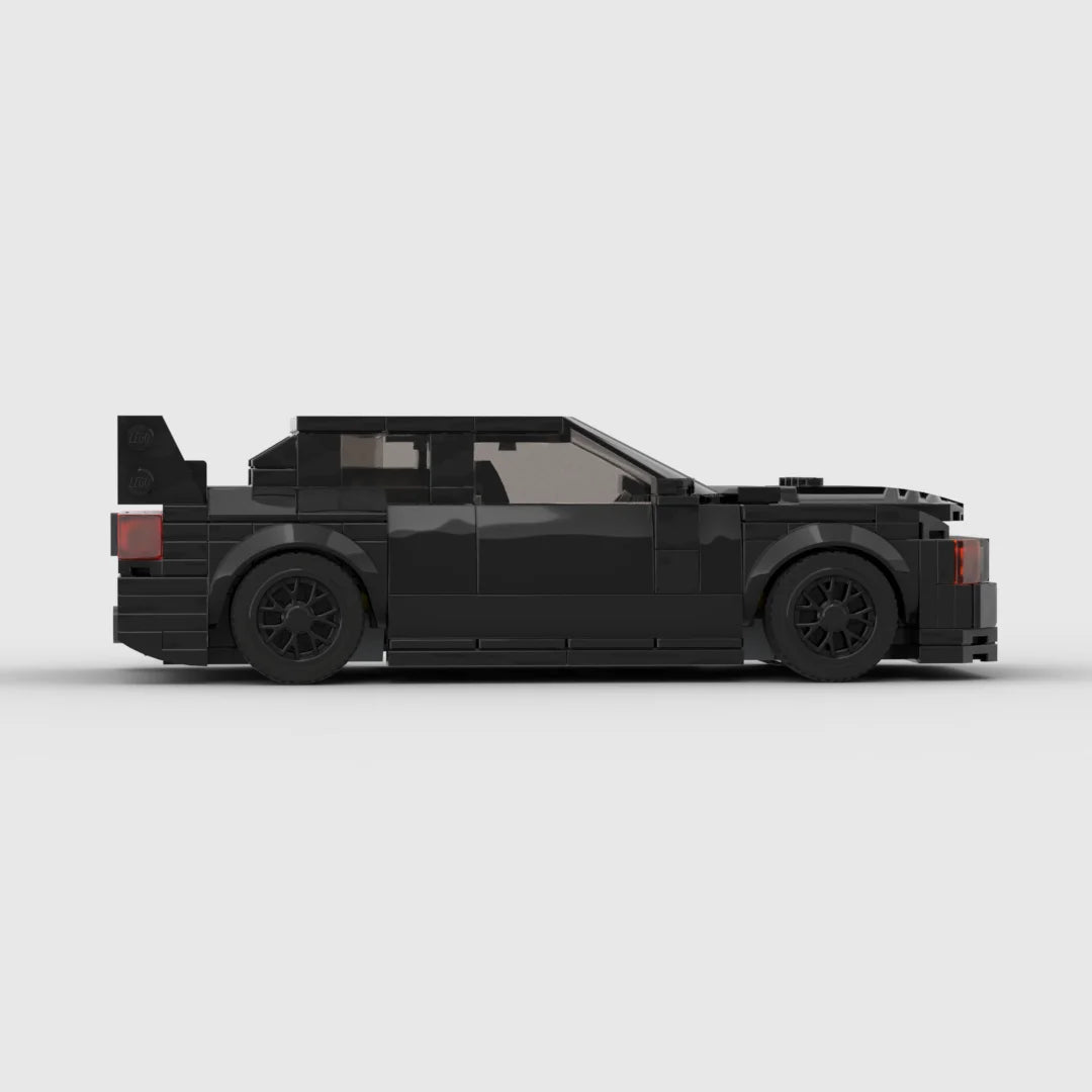 MOC Mitsubishi EVO 276Pcs Racing Sports Car Vehicle Speed Champion Racer Building Blocks Brick Creative Garage Toys for Boys