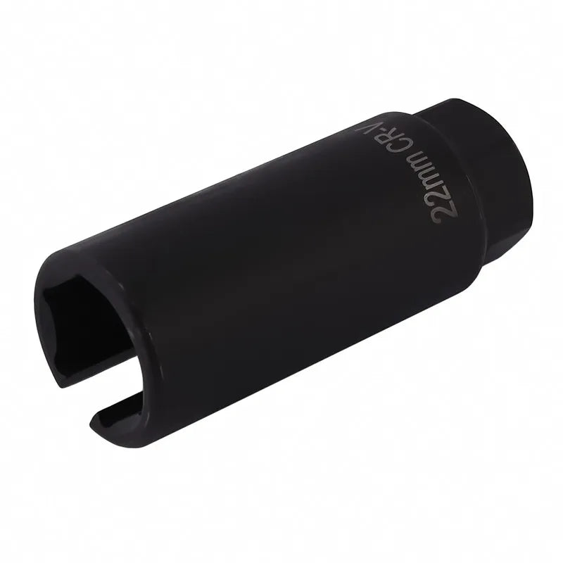 22Mm Oxygen-Containing Oxygen Vacuum Lambda Sensor Removal Socket Black Narrow Mouth Kit Car Tools 1/2 Drive 8Mm Slot CR-V Steel
