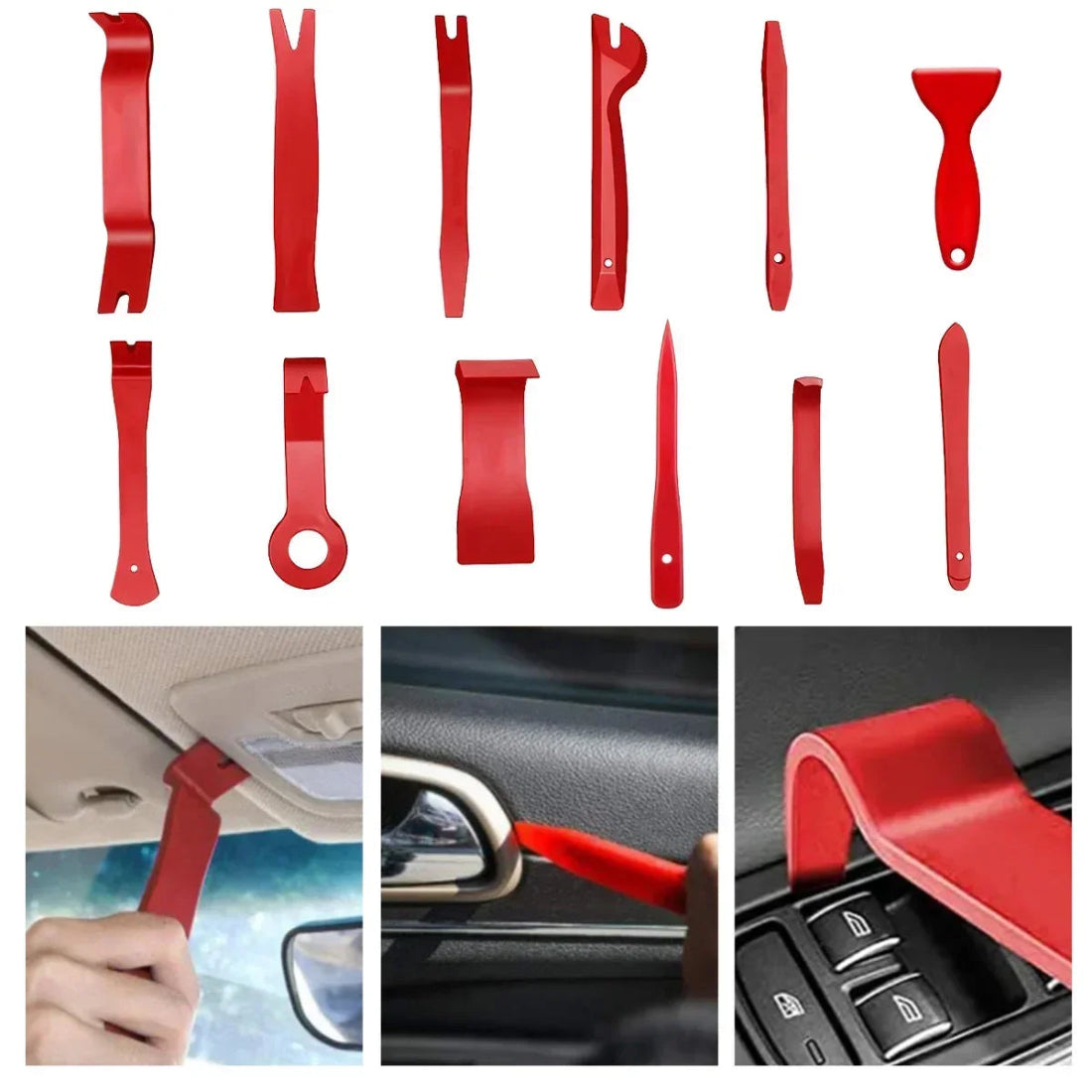 Car Tools Car Interior Disassembly Kit Panel Trim Removal Tool Car Plastic Dismantlers Hand Complete Case Tool