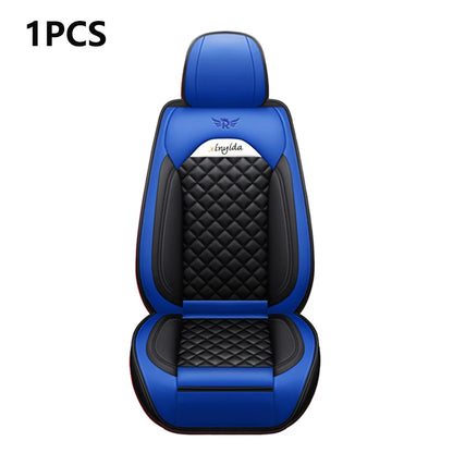 Leather Car Seat Cover for Mitsubishi Lancer L200 Carisma Eclipse Cross Pajero 4 Sport ASX Outlander 3 XL Space Star Accessories