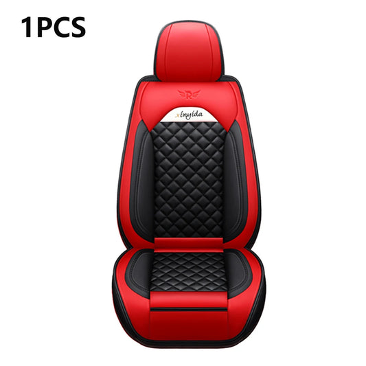 Leather Car Seat Cover for Mitsubishi Lancer L200 Carisma Eclipse Cross Pajero 4 Sport ASX Outlander 3 XL Space Star Accessories
