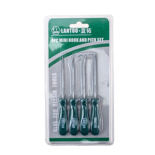 4Pcs Oil Seal Screwdrivers Set Car Auto Vehicle Pick Hooks for Garages General-Plumbers Mechanics Car Tools 135Mm Accessories