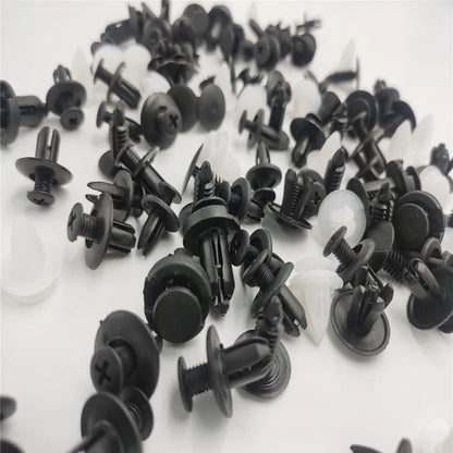 100Pcs Auto Fastener Clip Mixed Retainer Fastener Kit for Mitsubishi Asx Lancer 10 9 Outlander EX Pajero Sport Eclipse Carisma