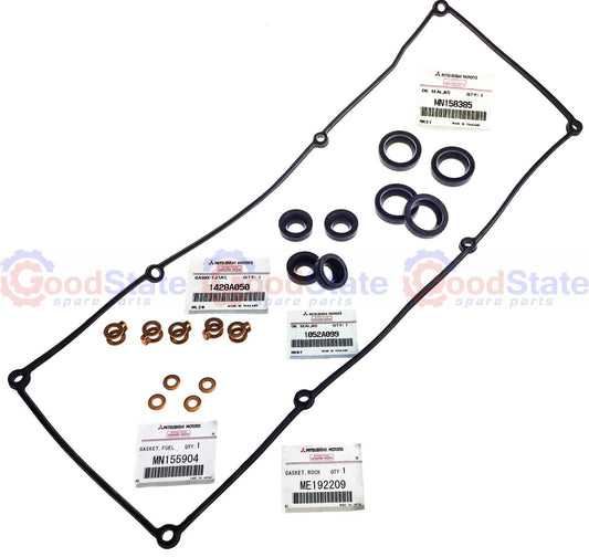 GENUINE Mitsubishi Pajero NW 4M41 Injector Washer Rocker Cover Gasket Seal Kit